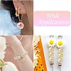 Plating Transparent Acrylic Beads TACR-CJC0001-12-7