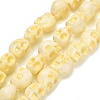 Vintage Handmade Porcelain Beads Strands PR-CBAB520-19A-1