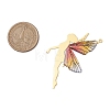 3Pcs Gradient Color Resin Big Pendants PALLOY-TA00171-2