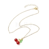 Brass Cable Chains Necklace NJEW-JN04691-1