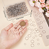 400Pcs 4 Styles 304 Stainless Steel Open Jump Rings STAS-BBC0002-90-3