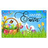 Easter Polyester Hanging Banner Sign AJEW-WH0190-055-2