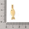 Brass Micro Pave Cubic Zirconia Pendants KK-R100-09G-01-3