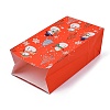 Christmas Printed Rectangle Paper Packing Bags CARB-D016-01A-4