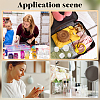 24Pcs 4 Styles Plastic Empty Portable Facial Cream Jar CON-WA0001-18-7