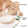 Burlap Fabric Ribbon OCOR-TAC0006-30B-4