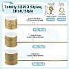 12M 3 Styles 304 Stainless Steel Chains CHS-TA0001-62-4