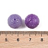 Dyed Natural Myanmar Jade Burmese Jade Carved Beads GG-CBAC08B-04A-02-3