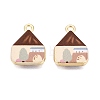 Printed Alloy Pendants PALLOY-SZC0008-01D-1