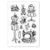 Custom PVC Plastic Clear Stamps DIY-WH0448-0601-8