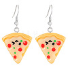 Resin Food Model Dangle Earrings PW-WG47C1D-02-1