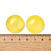 Natural Yellow Agate Cabochons G-E492-A-14-3