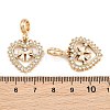 Alloy Crystal Rhinestone European Dangle Charms AL-CBAC2D3-13G-3
