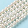 Natural Cultured Freshwater Pearl Beads Strands PEAR-E018-40-2