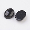 Natural Obsidian Flat Back Cabochons X-G-G741-30x40mm-20-2