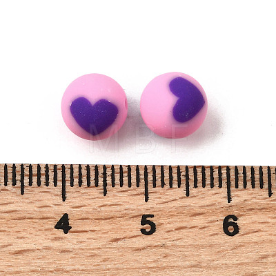 Handmade Polymer Clay Beads CLAY-I011-01B-11-1