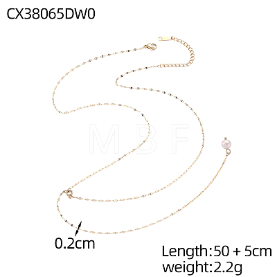 304 Stainless Steel Lariat & Y Necklace NJEW-OY002-31G-1