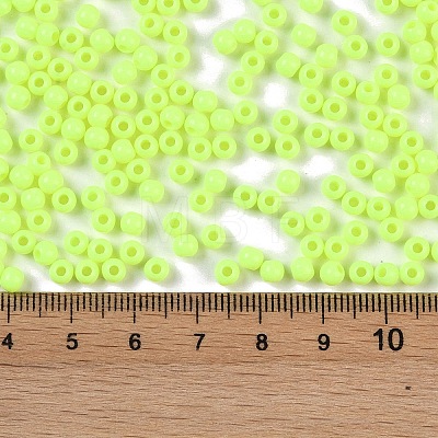 Opaque Acrylic Beads SACR-A007-01A-12-1