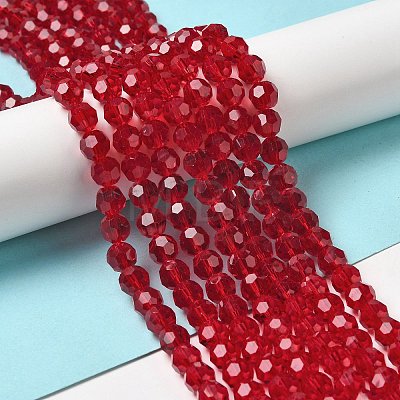 Transparent Glass Beads X-EGLA-A035-T8mm-D07-1