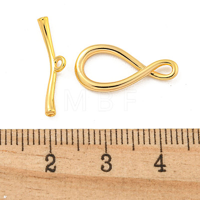 Brass Toggle Clasps KK-A223-05G-1