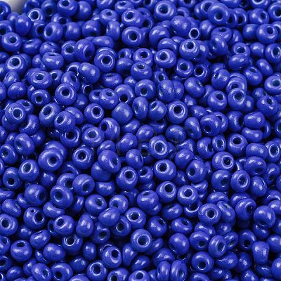 8/0 Baking Paint Glass Seed Beads SEED-M012-02A-54-1