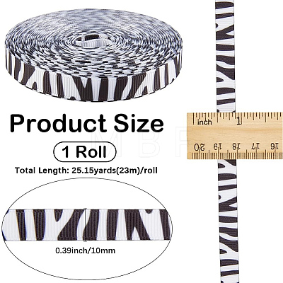 Polyester Grosgrain Ribbons OCOR-WH20002-63C-1