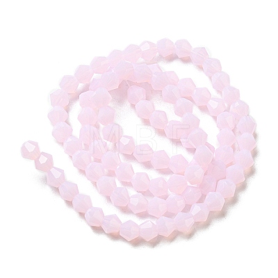 Imitation Jade Glass Beads Strands GLAA-F029-J4mm-02-1