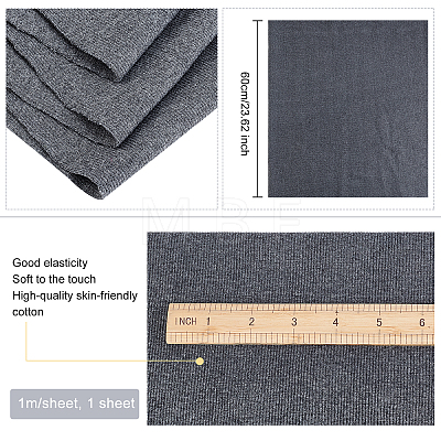 Cotton Elastic Craft Fabric DIY-FG0003-28B-1