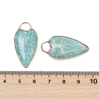 Natural Amazonite Pendants G-G193-02G-08-1