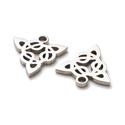316 Surgical Stainless Steel Charms STAS-H190-03P-01-1
