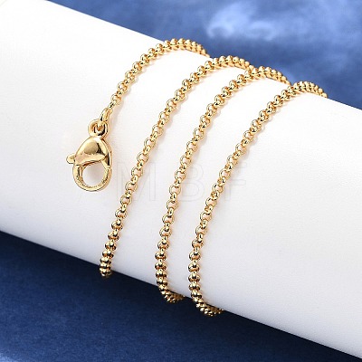 Brass Chain Necklaces LS-X-MAK-L009-10G-1