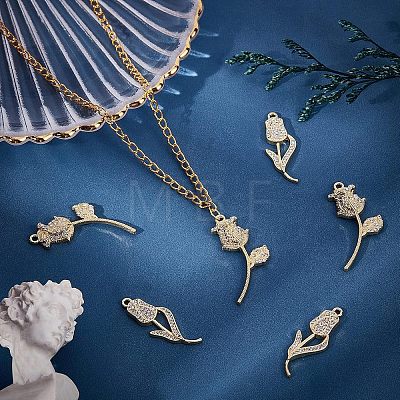 SUPERFINDINGS 16Pcs 2 Style  Rack Plating Alloy Pendants PALLOY-FH0001-80-1