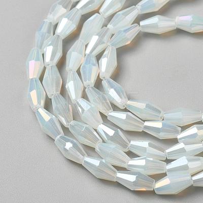 Imitation Opalite Glass Beads GLAA-P001-06A-01-1