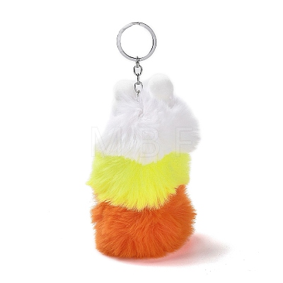 Cute Plush Cloth Worm Doll Pendant Keychains KEYC-P014-B06-1