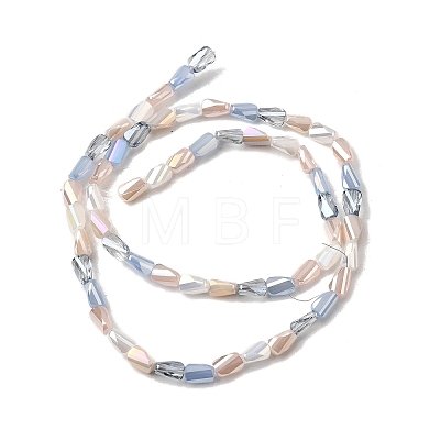 Electroplate Glass Beads EGLA-D300-01A-05-1