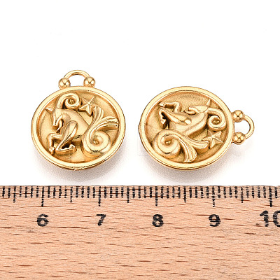 304 Stainless Steel Pendants STAS-N109-148G-10-1