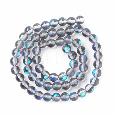 Synthetic Moonstone Beads Strands G-E573-02A-08-1