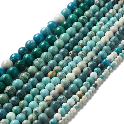 Natural Magnesite Beads Strands G-L555-02-1