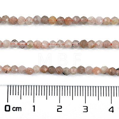 Natural Sunstone Beads Strands G-H002-A03-01-1