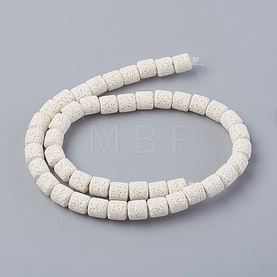 Natural Lava Rock Beads Strands G-F671-04A-01-1