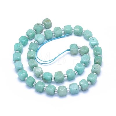 Natural Amazonite Beads Strands G-L552D-11A-1