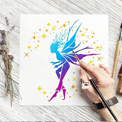 Plastic Reusable Drawing Painting Stencils Templates DIY-WH0172-929-1