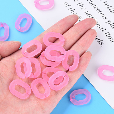 Transparent Acrylic Linking Rings MACR-S373-20A-D12-1