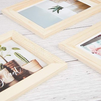 Wooden Painting Frames TOOL-WH0118-18-1