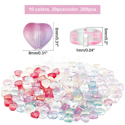 Transparent Glass Beads GLAA-FH0001-22-1