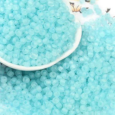 6/0 Luminous Glass Seed Beads SEED-NH0001-01F-1