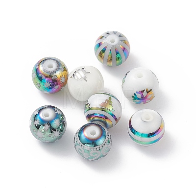 Opaque Glass Beads EGLA-XCP0001-05-1