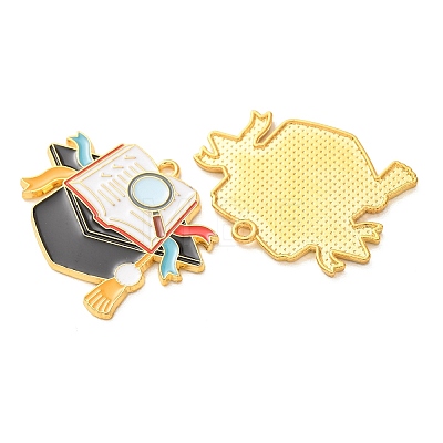 Graduation Season Alloy Pendants AL-B001-01G-D-1
