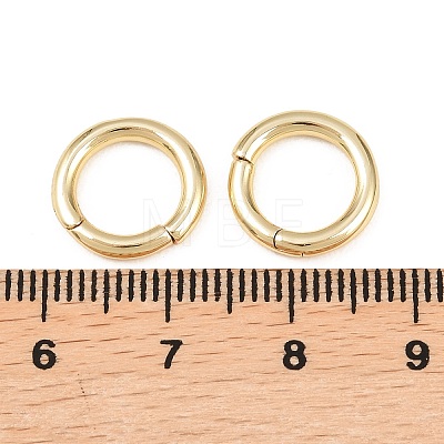 Brass Twister Clasp KK-Z146-04G-01-1