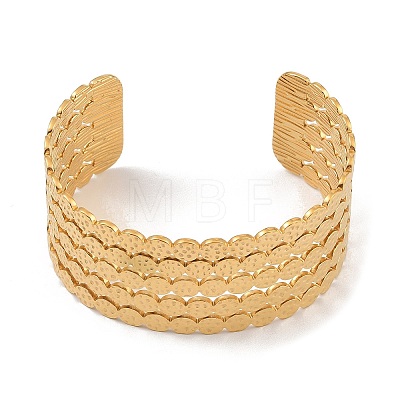 Hollow Wide Version Open Cuff Bangles BJEW-U006-03G-04-1